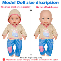 Handmade-style outfits enhance imaginative play for iBayda dolls.