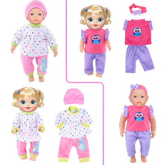 iBayda doll clothes use soft materials for safe, comfortable use.