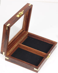 IBLAY durable sheesham wood ensures longevity for everyday card games.