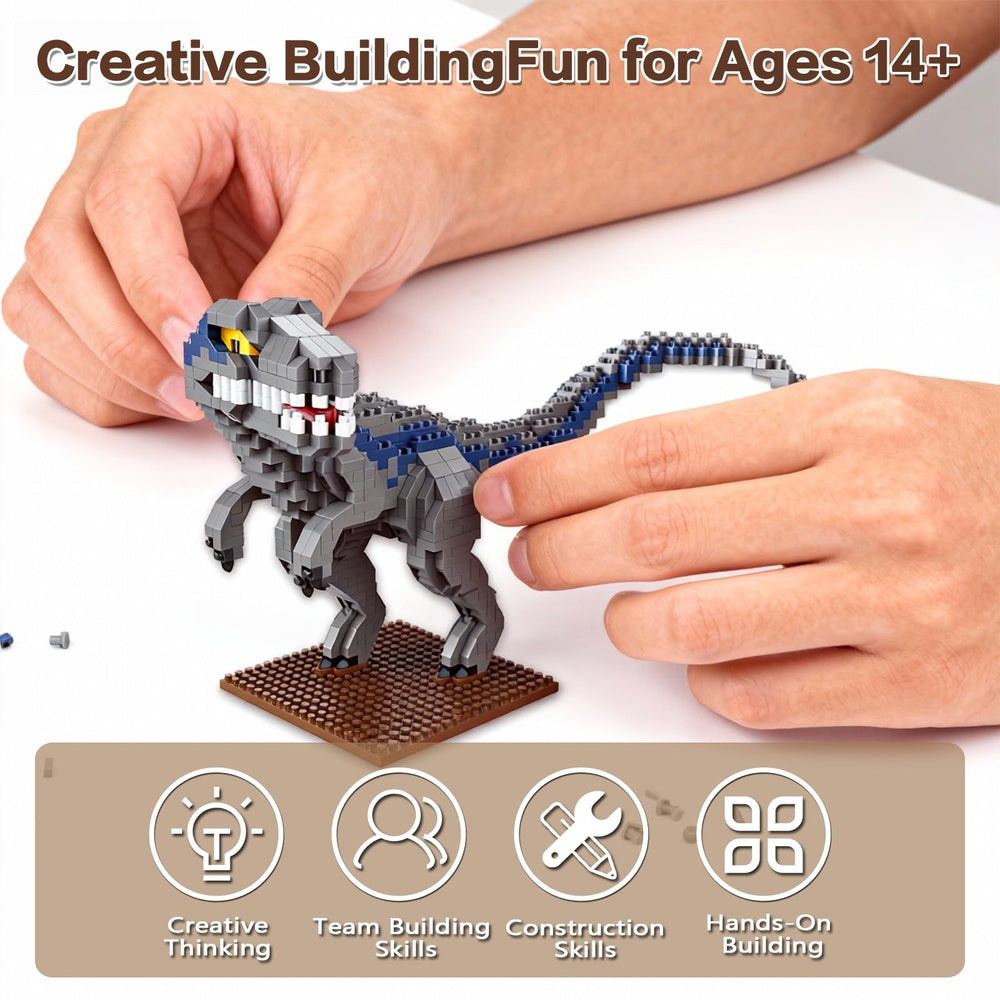 IBLOTIME Raptor display base elevates the finished model for vibrant desks.