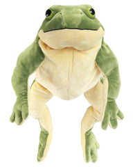 Ice King Bear giant frog plush 22in full body view for cozy hugging and play.