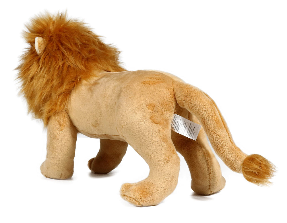 Ice King Bear lion plush close-up fur texture