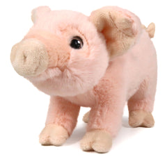 Ice King Bear Little Piggy plush, closeup fabric, safe and smooth for gentle hugs