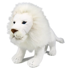 Ice King Bear white lion stuffed animal full-length plush for kids