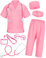 ICECUTE scrubs top for comfortable doctor role-play sessions.