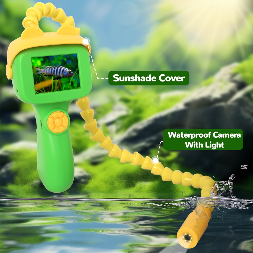 IceFun borescope snake camera bamboo joint hose balances flexibility and rigidity