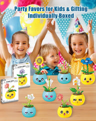 ICEKO KN mini succulent flowers blocks fuel hands-on STEM learning and creative expression.