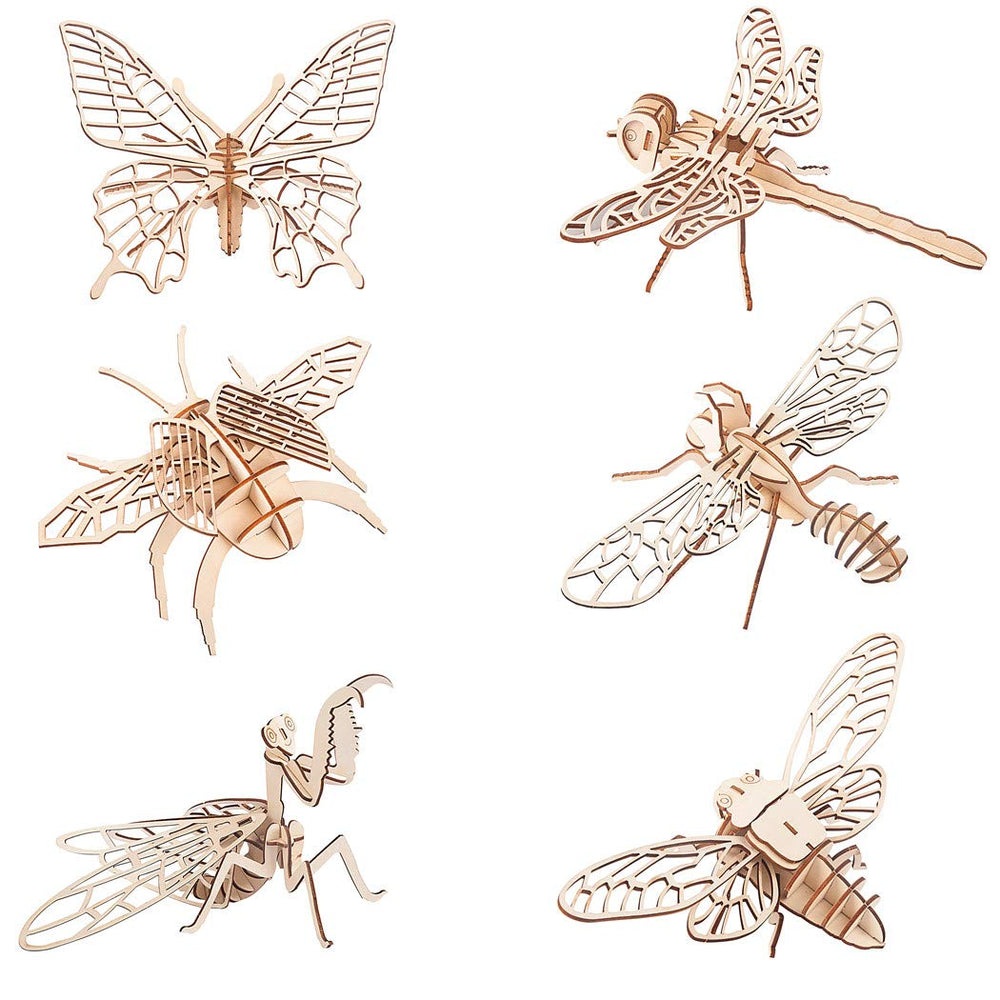 i-CHONY 3D insect puzzle mantis assembly for tactile learning and hands-on fun.