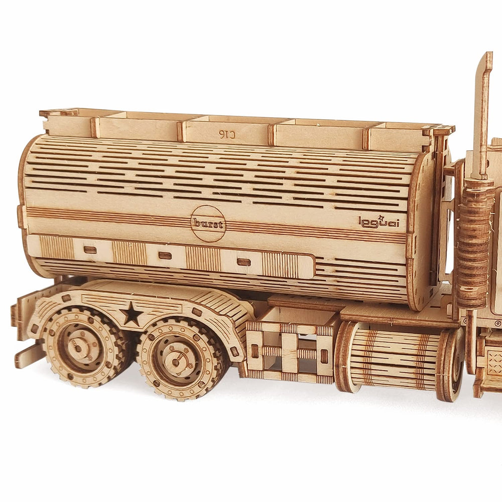 i-CHONY piggy-bank tank truck concept for saving while building