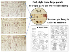i-CHONY wooden model kit; durable, timeless decor and hands-on learning.