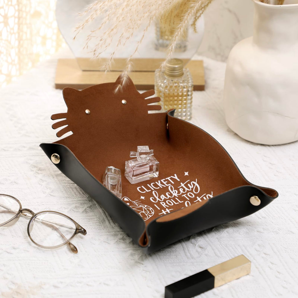 ICoDeesse cat dice tray compact storage keeps items organized.