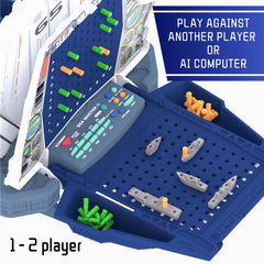 Ships docked on the iCore battle game show tactical setup