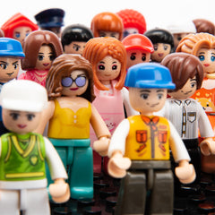 Icyhit mini figures enhancing DIY playtime and imaginative scenarios