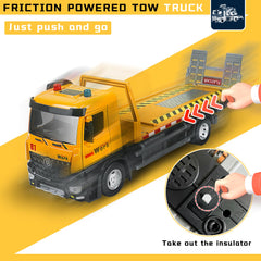 Sturdy construction materials of ID Gerilla tow truck toy for indoor outdoor play