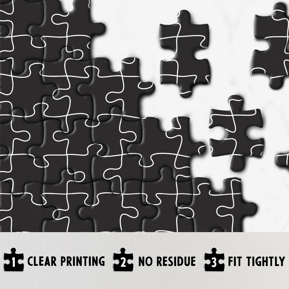 IdeaBazar Impossible Mystic Maze 1000-piece puzzle with high-contrast black and white design