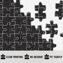 IdeaBazar Impossible Mystic Maze 1000-piece puzzle with high-contrast black and white design
