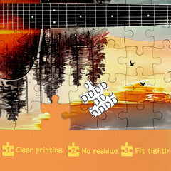 IdeaBazar Vibrant Tree Scenery Puzzle showcasing bright foliage and scenic depth