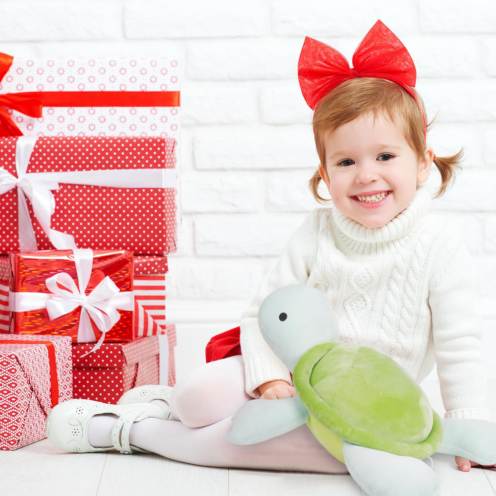 IdeaMeme turtle weighted plush 22 – a thoughtful gift for birthdays.