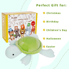 IdeaMeme turtle weighted plush 22 – great for playrooms and bedrooms.