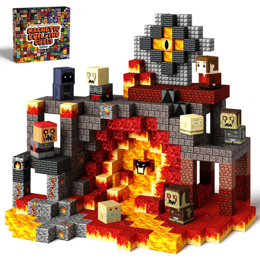 idoot MagWonder blocks assembly promotes versatile magnets for creative construction sessions.