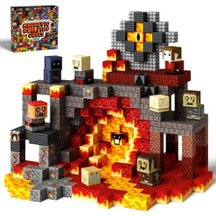 idoot MagWonder blocks assembly promotes versatile magnets for creative construction sessions.