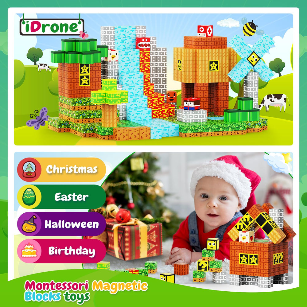 idrone blocks compatible with major brands for expanded play