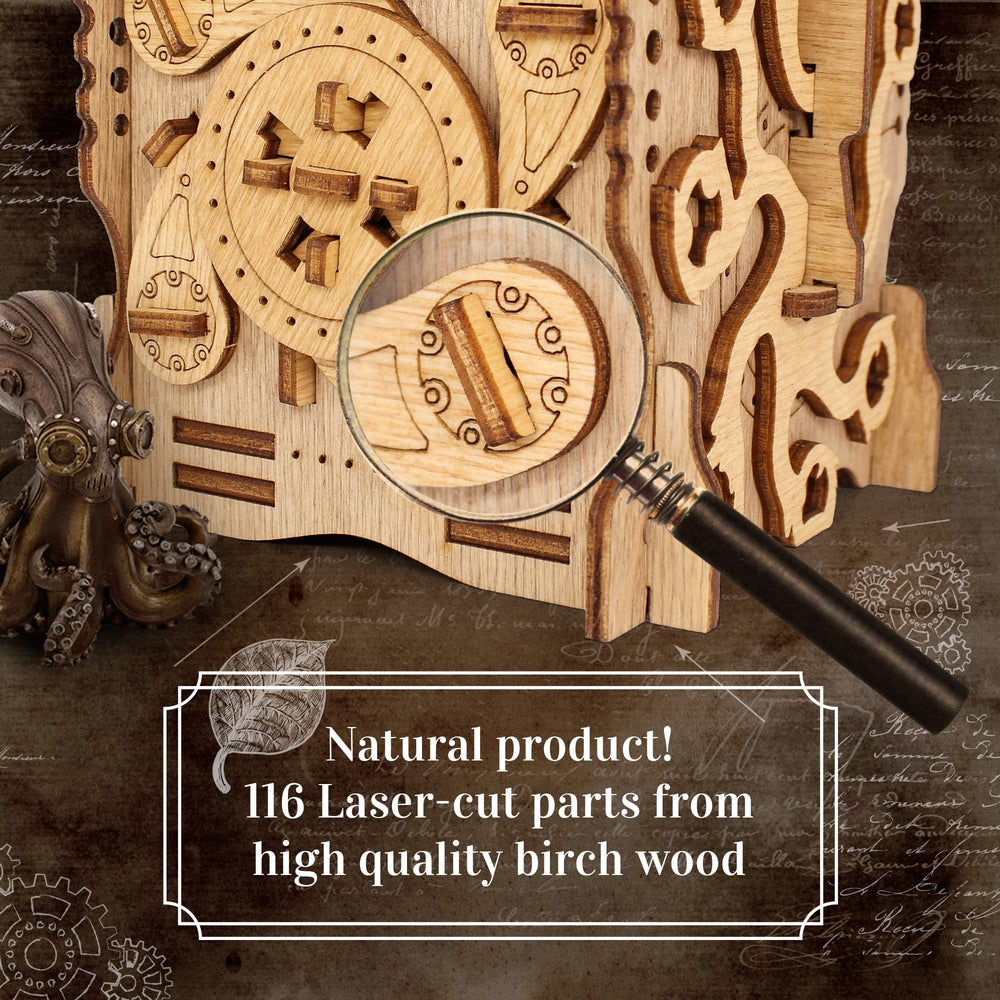 idventure Cluebox secret-compartment perfect for gifts or money puzzles