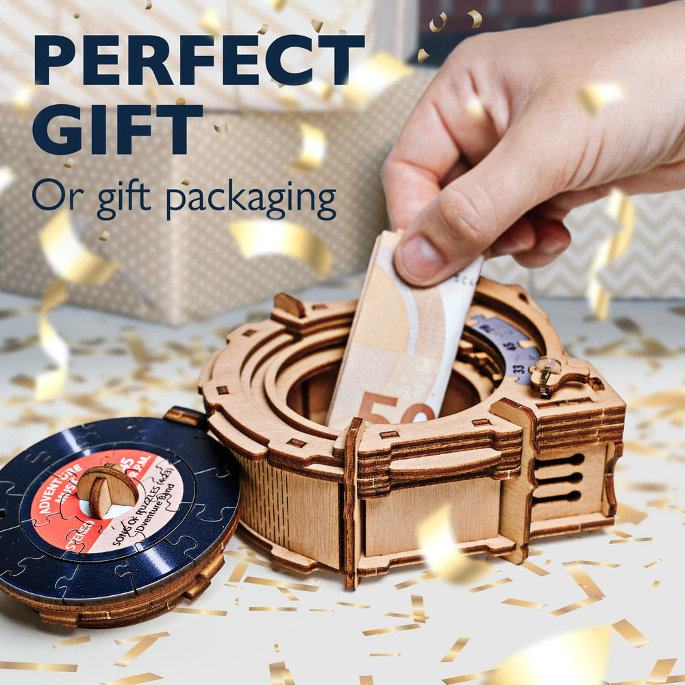 iDventure CluePuzzle offers sophisticated packaging for cash gifts and small presents
