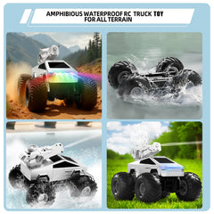 iFldnnry RC Truck water blaster enables exciting water battles at home