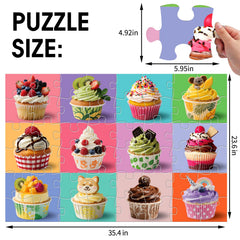 IFLOVE cupcake designs featuring 12 vibrant cupcakes to spark imagination.