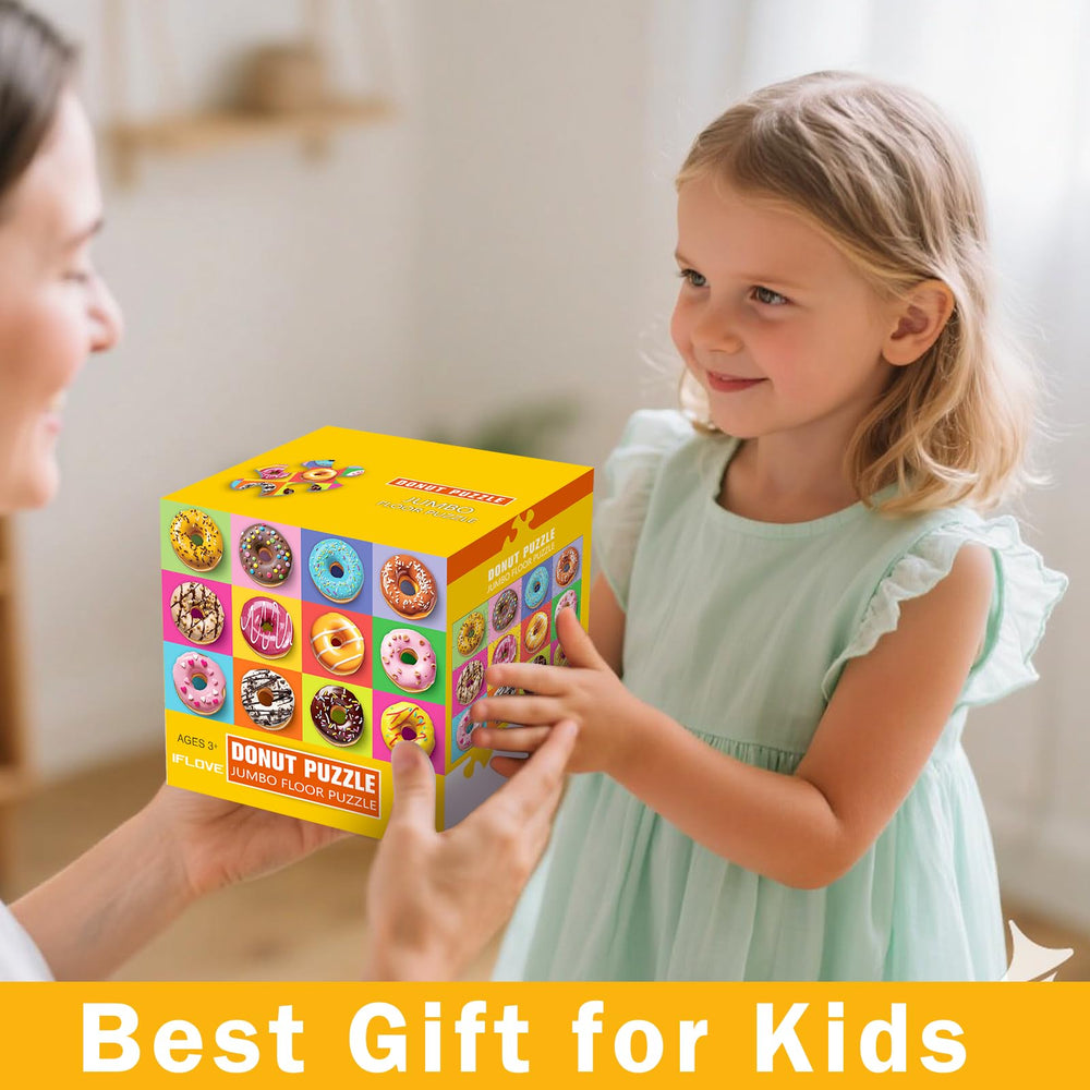 IFLOVE donuts design makes a playful, screen-free gift option.