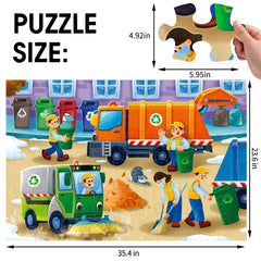 IFLOVE durable cardboard pieces ensure sturdy handling for frequent use and long-lasting fun.