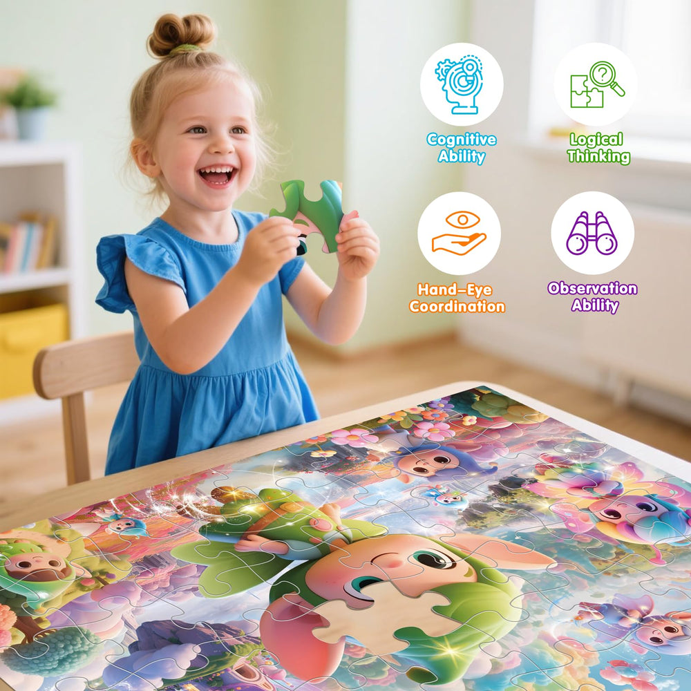 IFLOVE Jumbo Floor Puzzle family-play supports cooperative problem solving