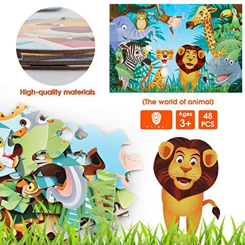 IFLOVE animal adventure puzzle is a thoughtful gift for birthdays and holidays.