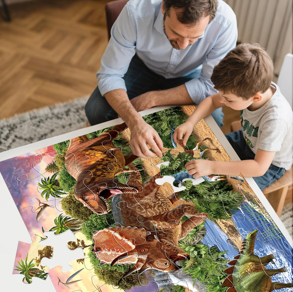 IFLOVE puzzle design encourages cooperative play with family or friends