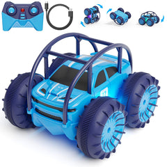 Ifollower Amphibious RC Car front view shows rugged, all-terrain design for outdoor play