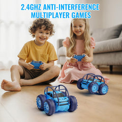 Ifollower Amphibious RC Car LED lights enable bright night rides