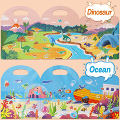 iGetooy sticker sheets storage keeps stickers organized during play.