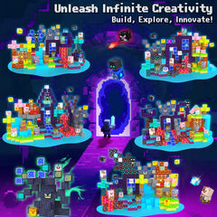 IGIVI magnetic blocks treasure design foster collaborative play and stacking variety