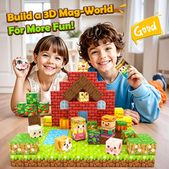 IGIVI Mine Magnet World STEM classroom toys: supports hands-on learning.