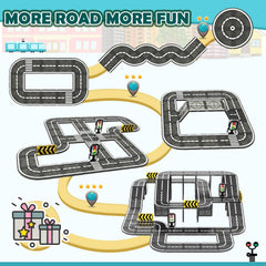 IGIVI road-design tracks offer bridges and ramps for dynamic, hands-on exploration.