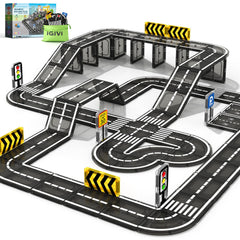 IGIVI road tiles layout for creative road designs and hands-on play.