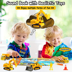 iGRATENS Dig It Dump It Build It alloy trucks with movable joints