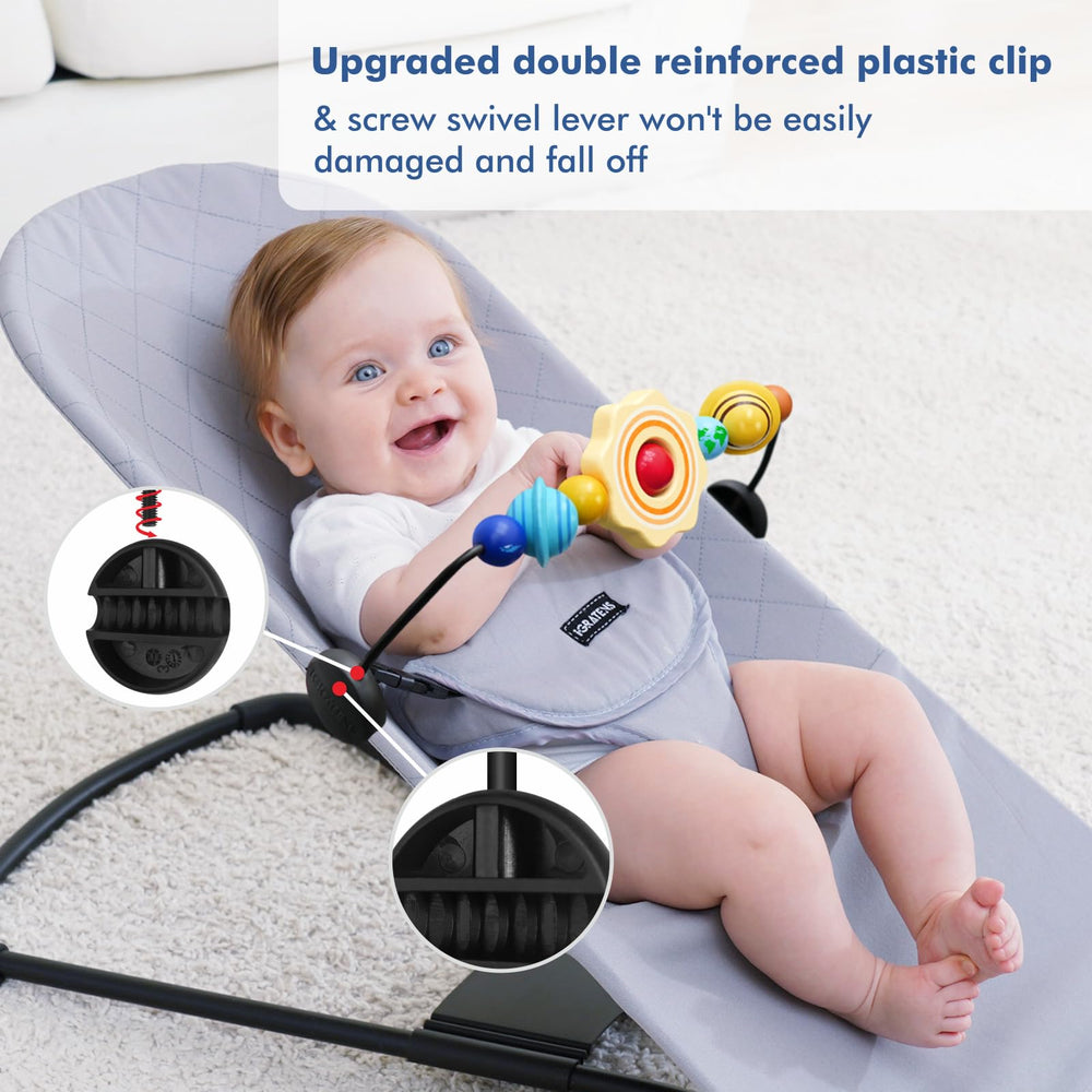 iGRATENS Hand-painted Beech Wood offers warm tactile play for little hands