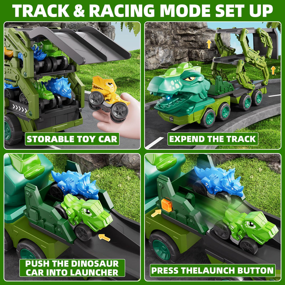 IHaha dinosaur sounds and spray feature enhances pretend play