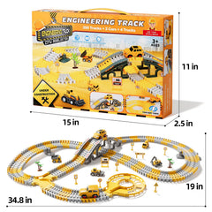 IHAHA flexible track arc shows bendable layouts for custom routes