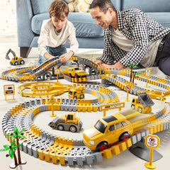 IHAHA palm-sized construction trees add color and play variety