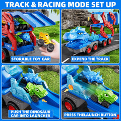 IHaha two-player racing mode encourages cooperative competition.