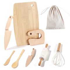 IHFAIO Kids Knife Set rolling pin for budding bakers.