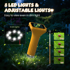 IHOXTX portable outdoor microscope is ideal for field science and backyard discovery.